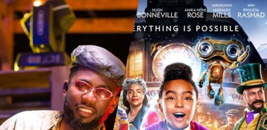 Bisa Kdei joins John Legend and Usher in a feature for Hollywood Christmas Movie, 'Jingle Jangle' by Netflix