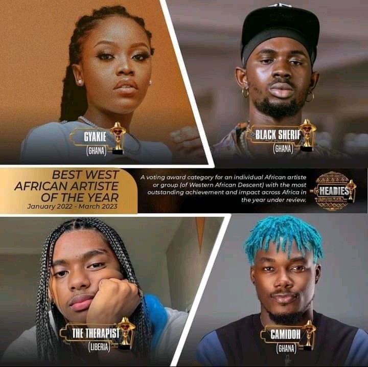 the-headies-awards-2023-black-sherif-camidoh-gyakie-nominated-full